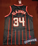 X Jersey Rockets de Houston Azul Retro Olajuwon #34
