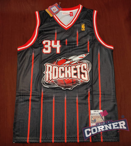 X Jersey Rockets de Houston Azul Retro Olajuwon #34