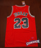 Jersey Toros de Chicago Bulls Retro Roja Jordan Con Parche Finals