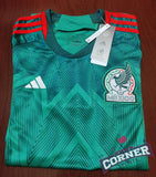 Jersey México Local Qatar 2022 versión aficionado Premium