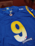 X Jersey Rams de Los Angeles Azul Stafford #9