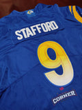 X Jersey Rams de Los Angeles Azul Stafford #9