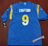 X Jersey Rams de Los Angeles Azul Stafford #9