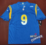 X Jersey Rams de Los Angeles Azul Stafford #9