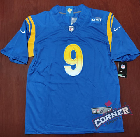 X Jersey Rams de Los Angeles Azul Stafford #9