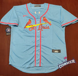 X X Jersey Cardenales de San Luis Azul Molina #4