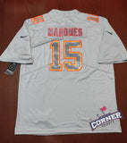 X X Jersey Chiefs de Kansas City Gris Mahomes #15