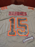 X X Jersey Chiefs de Kansas City Gris Mahomes #15