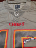 X X Jersey Chiefs de Kansas City Gris Mahomes #15