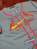 X X Jersey Cardenales de San Luis Azul Molina #4