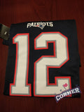 Jersey Patriots de New England Azul Brady #12