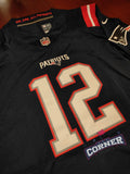 Jersey Patriots de New England Azul Brady #12