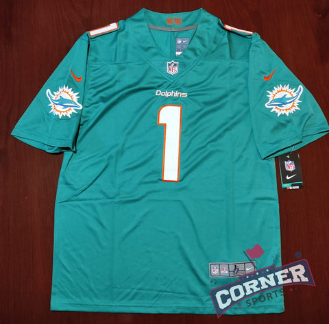 X X Jersey Delfines de Miami Verde Tagovailoa #1
