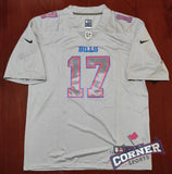 X X Jersey Bills de Buffalo Gris Allen #17