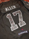 X X Jersey Bills de Buffalo Negra Allen #17