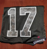 X X Jersey Bills de Buffalo Negra Allen #17
