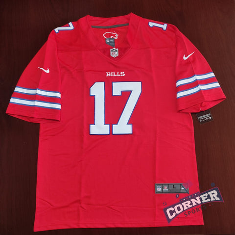 X X Jersey Bills de Buffalo Roja Allen #17