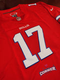 X X Jersey Bills de Buffalo Roja Allen #17