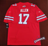 X X Jersey Bills de Buffalo Roja Allen #17