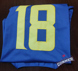 X Jersey Vikings de Minnesota Morado Rush Jefferson #18