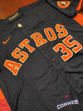 X X Jersey Astros de Houston Azul Verlander #35