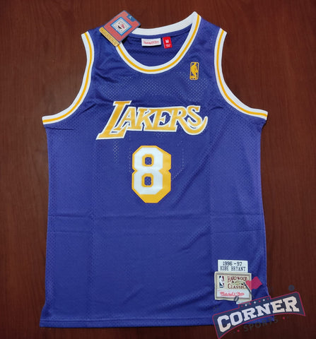 X Jersey Los Angeles Lakers Morada Retro Bryant #8