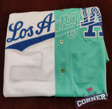 Jersey Dodgers de Los Angeles Bicolor Bad Bunny Juego de Celebridades 2022