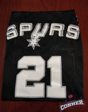 Jersey San Antonio Spurs Negra Retro Duncan #21