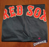 Jersey Medias Rojas de Boston Red Sox Azul Ortiz #34 Edición Especial