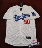 Jersey Dodgers de Los Angeles Blanca Betts #50