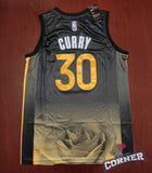 X X Jersey Golden State Warriors Negra City Connect Curry #30