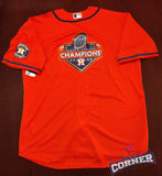 X X Jersey Astros de Houston Naranja Edición Campeones