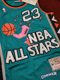 X Jersey NBA All Stars Retro Jordan #23