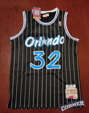 X Jersey Orlando Magic Negra Retro O'Neal #32
