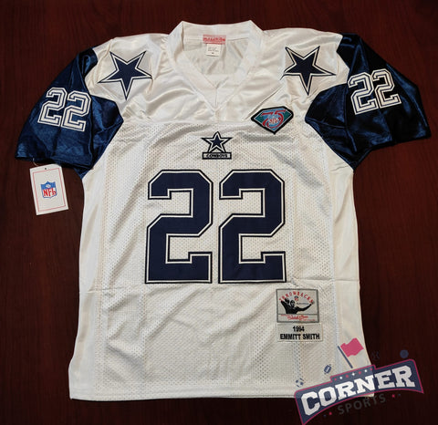X X Jersey Dallas Cowboys Blanca Retro E. Smith #22
